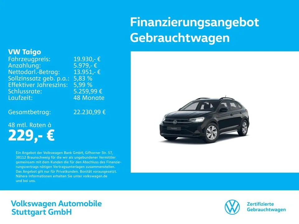 Volkswagen Taigo Life