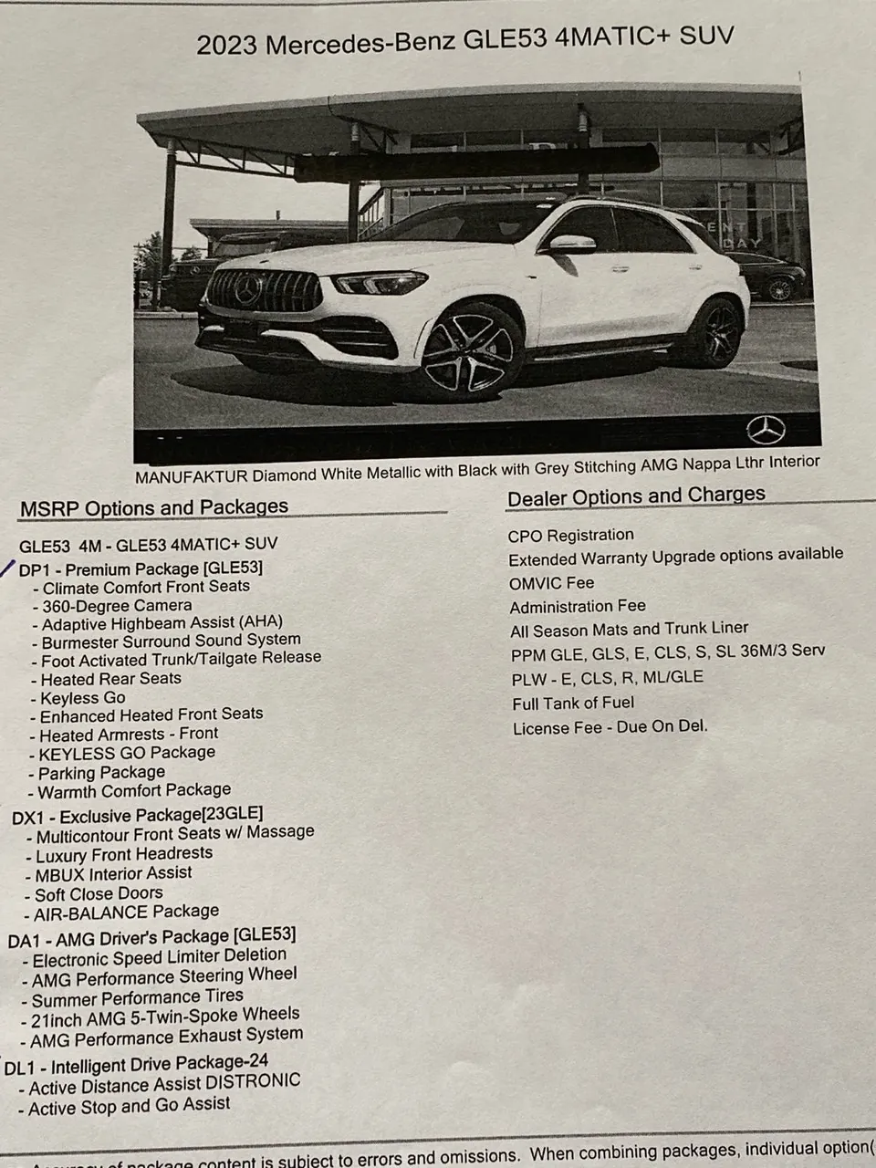 Mercedes-Benz Gle53 Amg 2023 photo 2