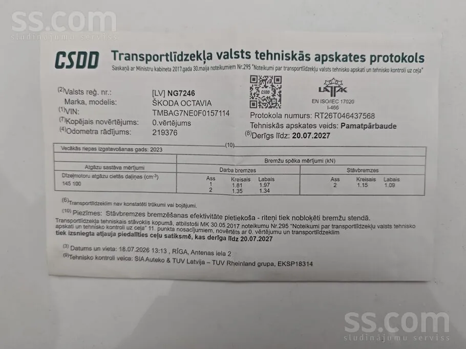 Skoda Octavia 2015 photo 3