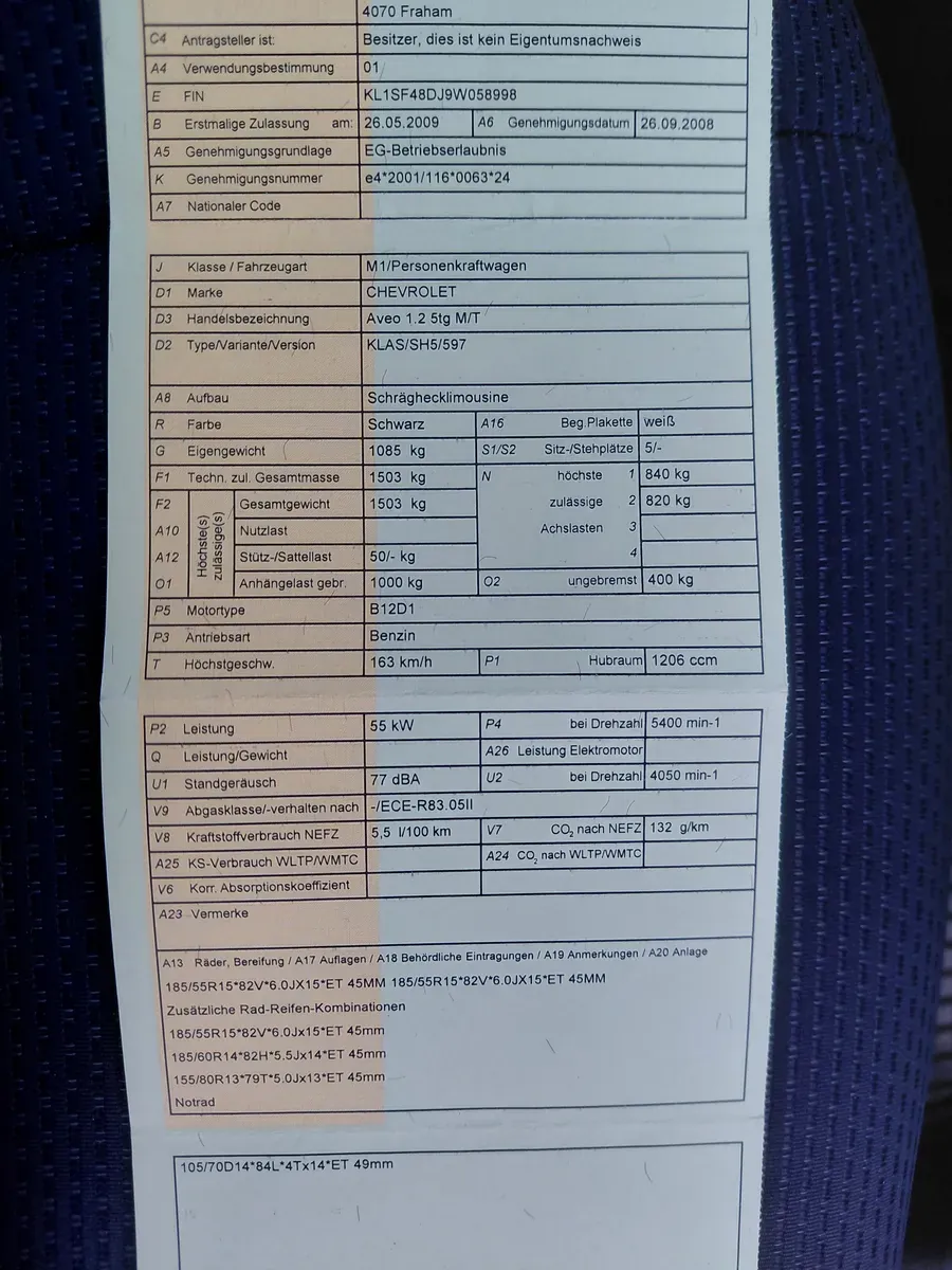 Chevrolet Aveo 2009 photo 3