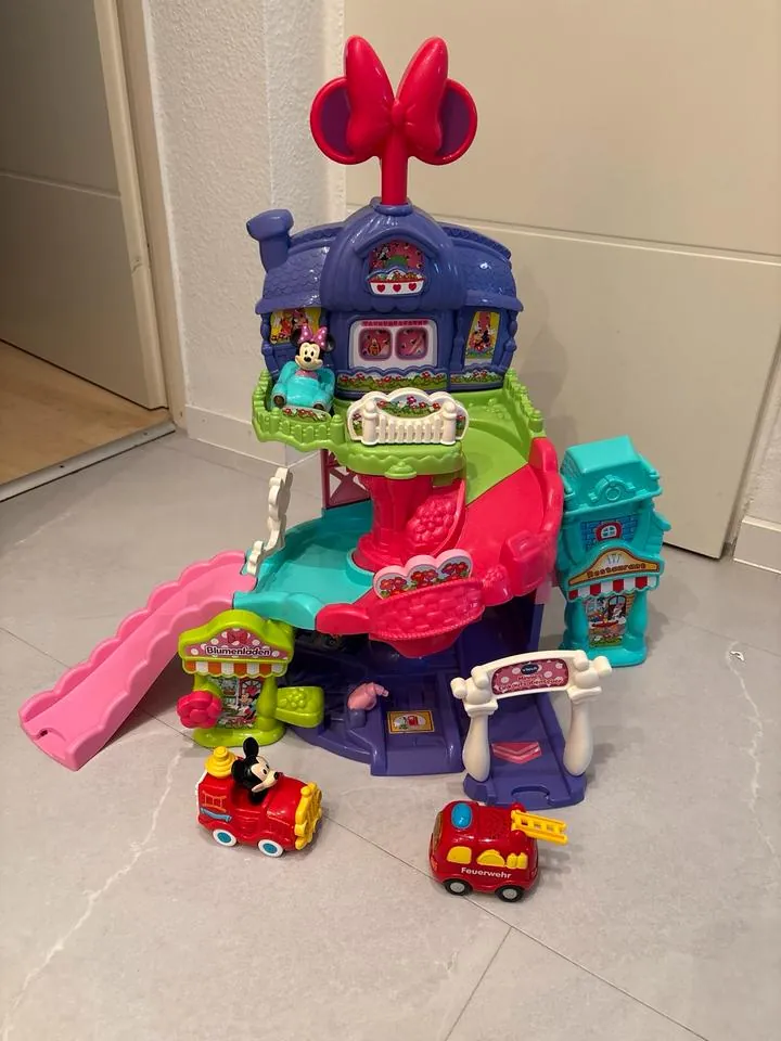 Vtech Toot-Toot Drivers Disney Minnie Maus Haus