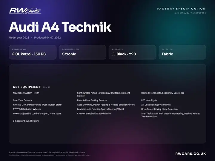 Audi A4 2022 photo 5