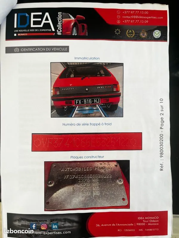 Peugeot 205 1984 photo 4
