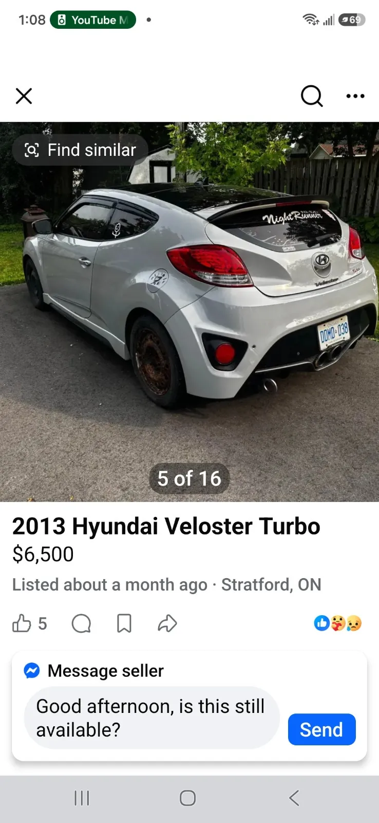 Hyundai Veloster 2013 photo 4