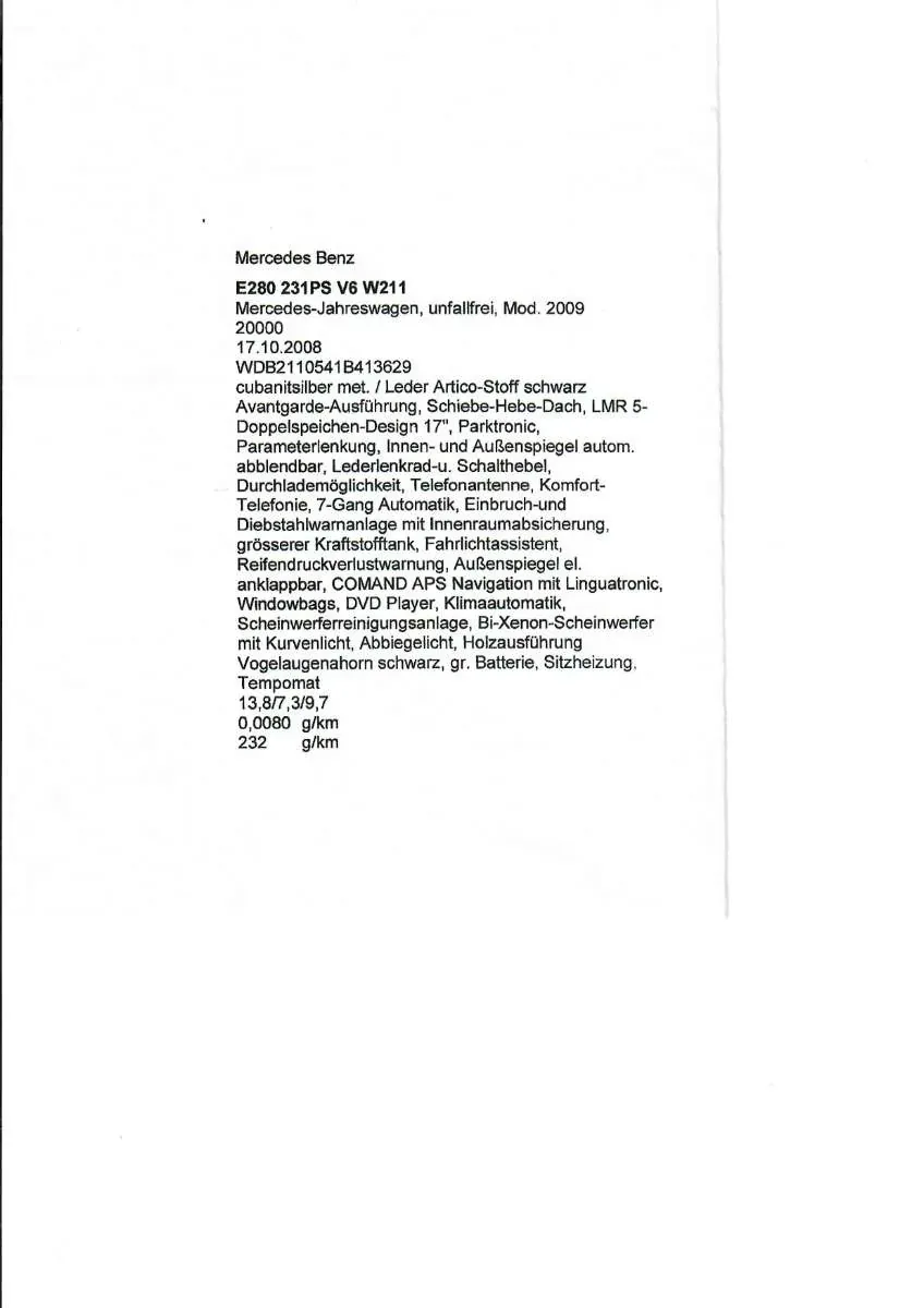 Mercedes-Benz E-Class 2008 photo 3
