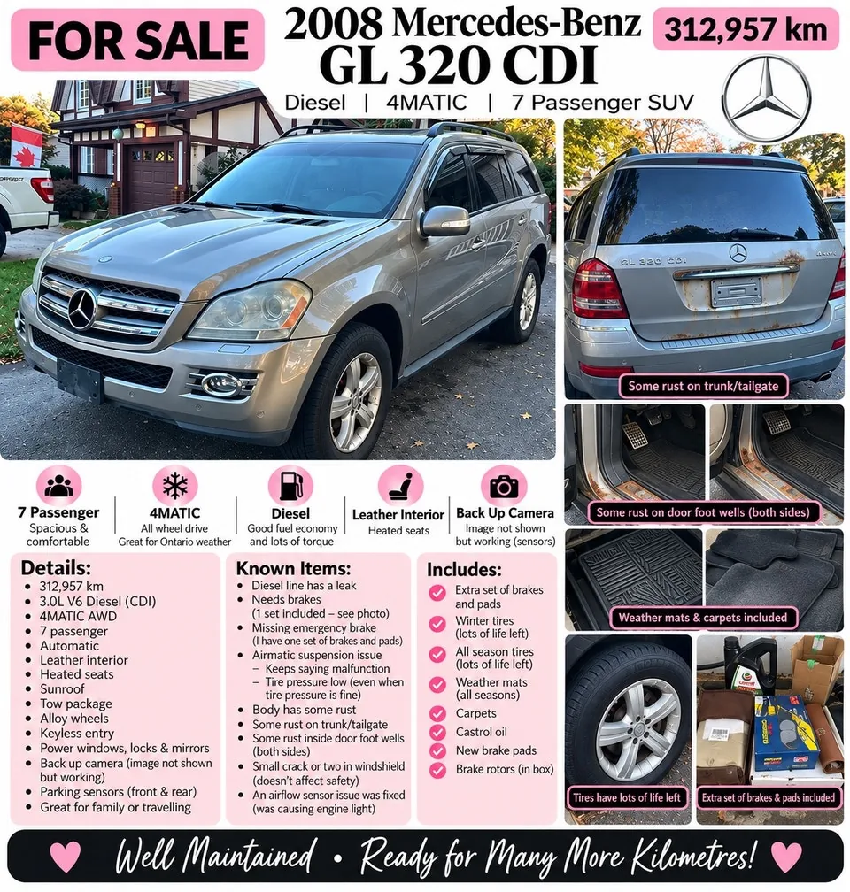 Mercedes-Benz Gl 320 Cdi