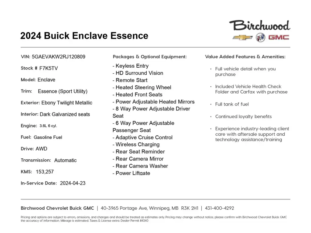 Buick Enclave 2024 photo 2