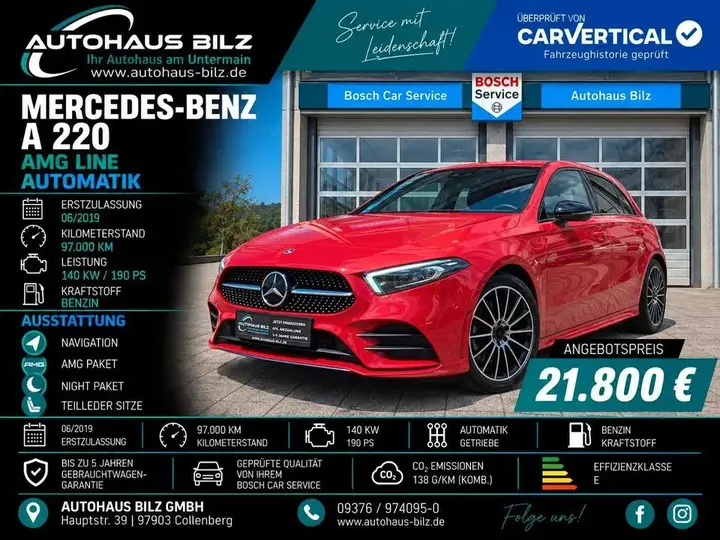 Mercedes-Benz A 220 Amg Line