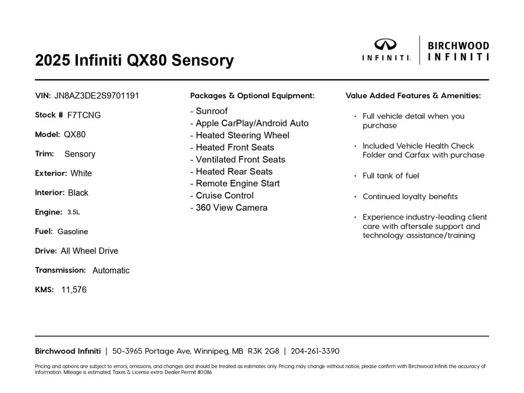Infiniti Qx80 2025 photo 4