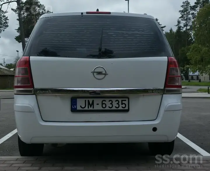 Opel Zafira 2008 photo 3