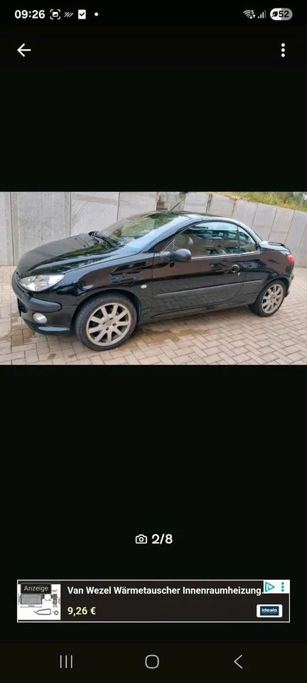 Peugeot 206 Cc