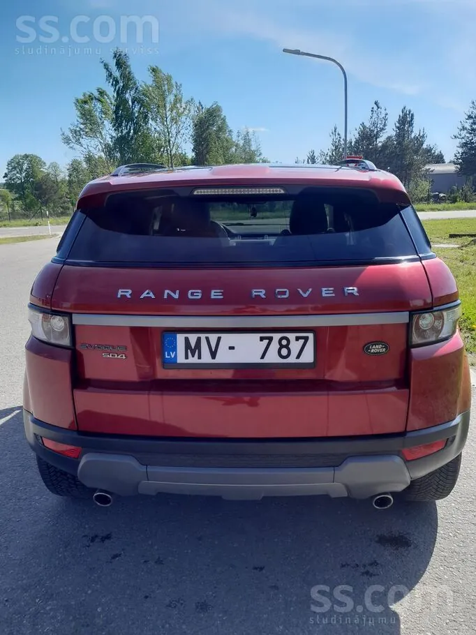 Land Rover Range Rover Evoque 2012 photo 4