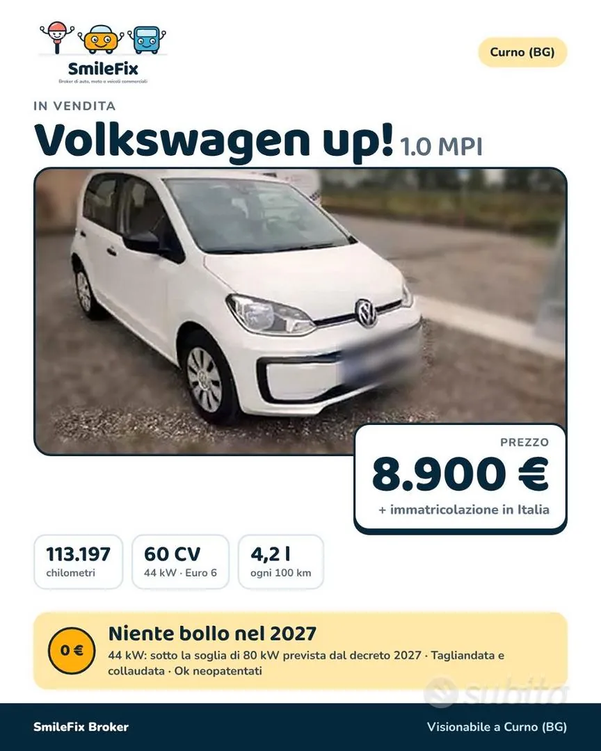 Volkswagen Up 2019 photo 2