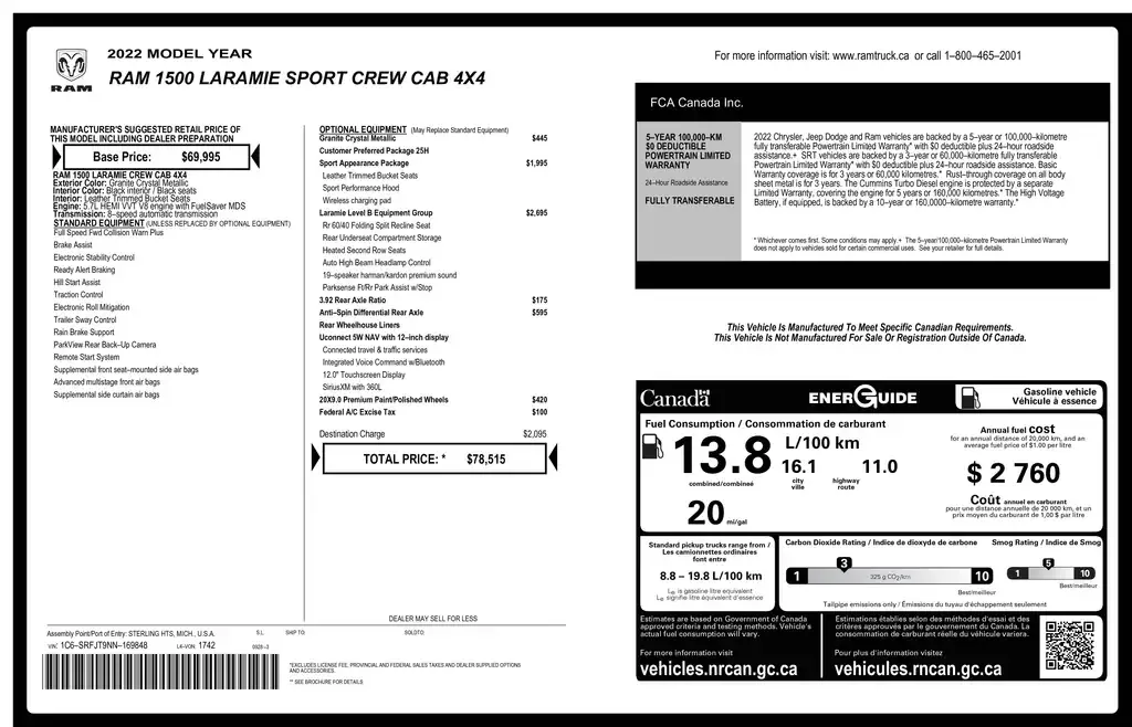 Ram 1500 2022 photo 3