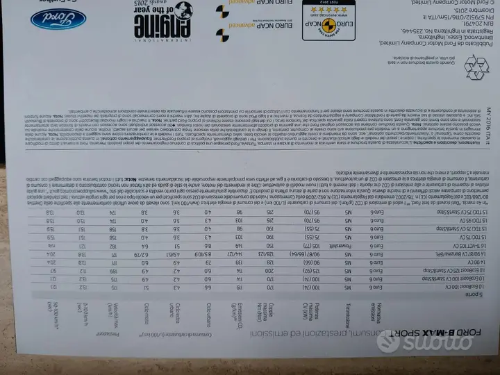 Ford B-Max