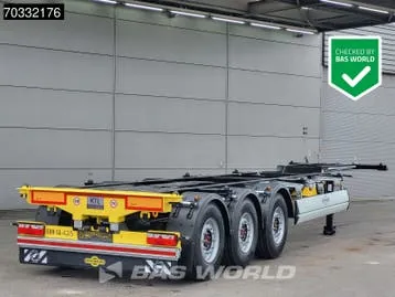 Remorques Et Semi-Remorques Orthaus Tr 3 Essieux Mutli'45 Lift Axle Extendable Saf