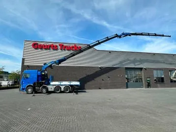 DAF Xf 480 8X4 Trekker-Backhoe Combi