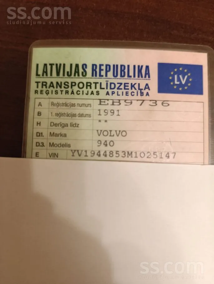 Volvo 940 1991 photo 4