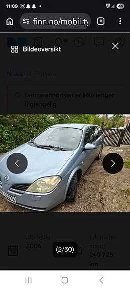 Nissan Primera 2004 photo 2