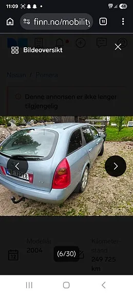 Nissan Primera 2004 photo 5
