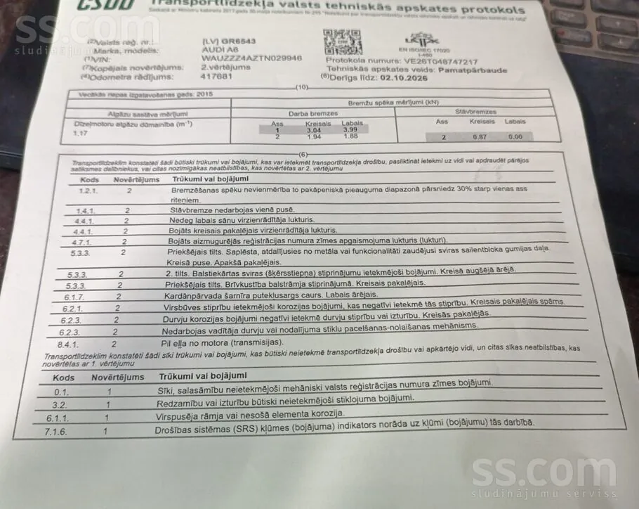 Audi A6 1994 photo 3