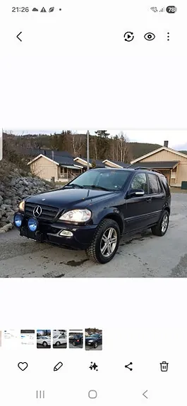 Mercedes-Benz Ml270