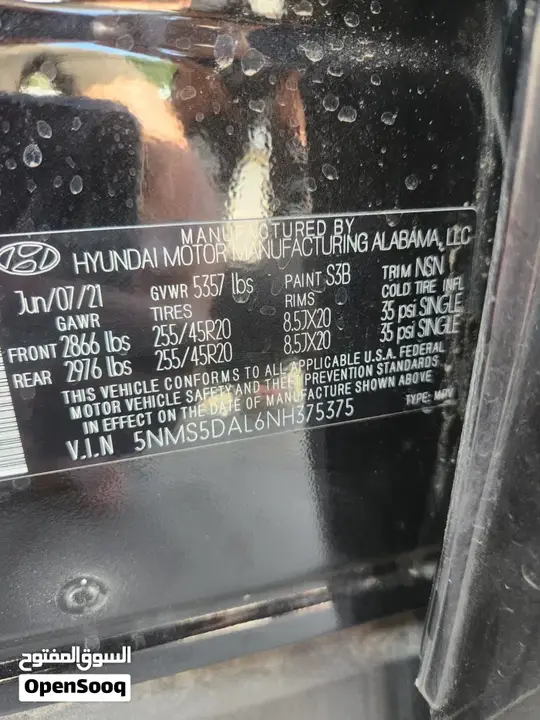 Hyundai Santa Fe 2022 photo 3