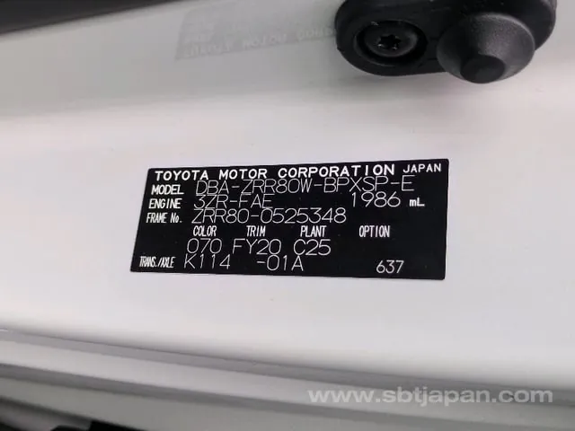 Toyota Voxy 2020 photo 5