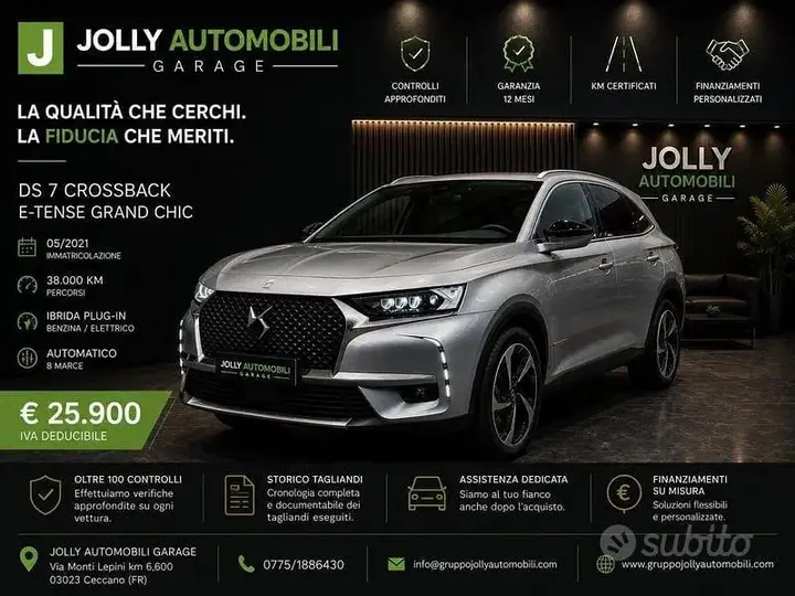 DS Automobiles Ds 7 Crossback E-Tense Grand Chic