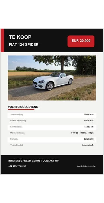 Fiat 124 Spider