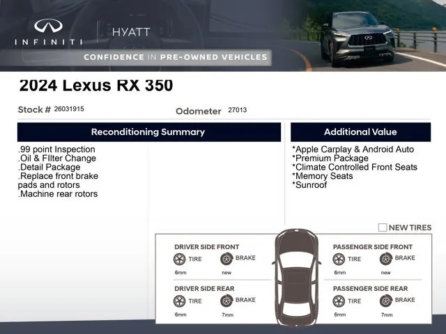 Lexus Rx 350 2024 photo 2
