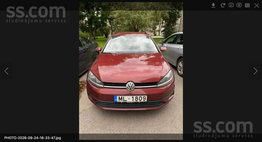 Volkswagen Golf 7 2020 photo 3