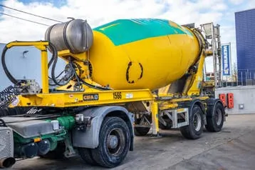 Remorques Et Semi-Remorques Cifa Beton Mixer/Malaxeur/Mischer-12M3- Steering Axle