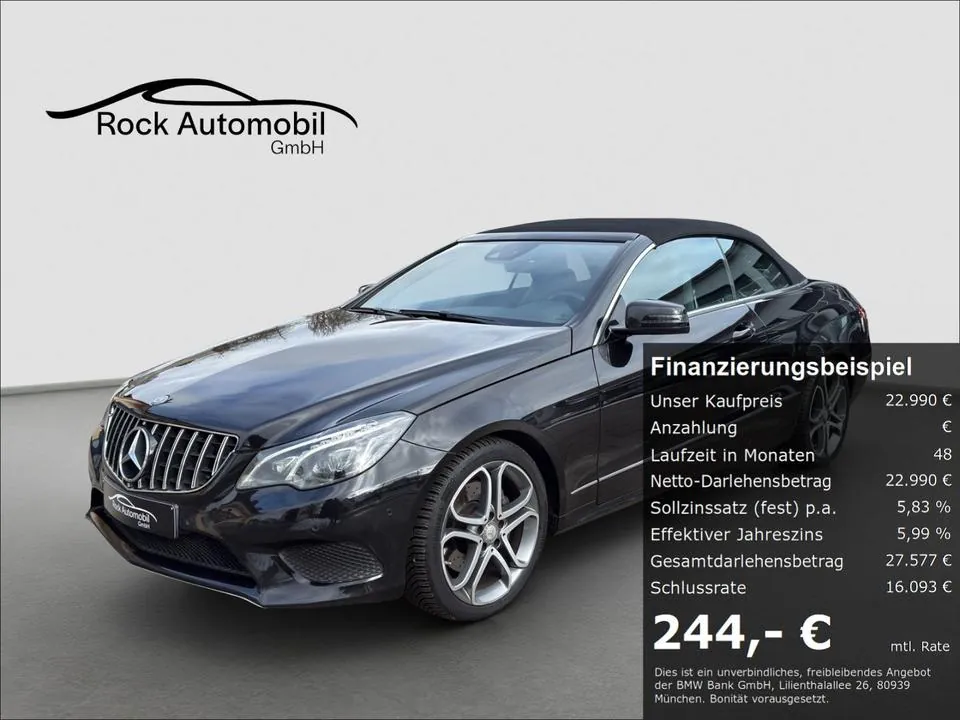 Mercedes-Benz E 220 Cdi Cabrio