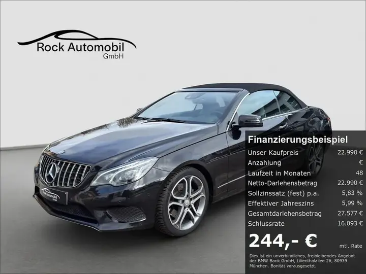 Mercedes-Benz E 220 Cdi Cabrio