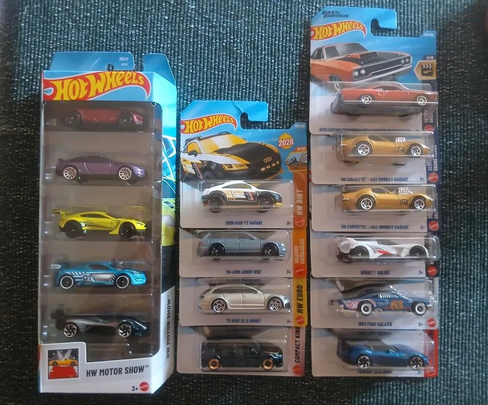 Hot Wheels Konvolut Autos 2026