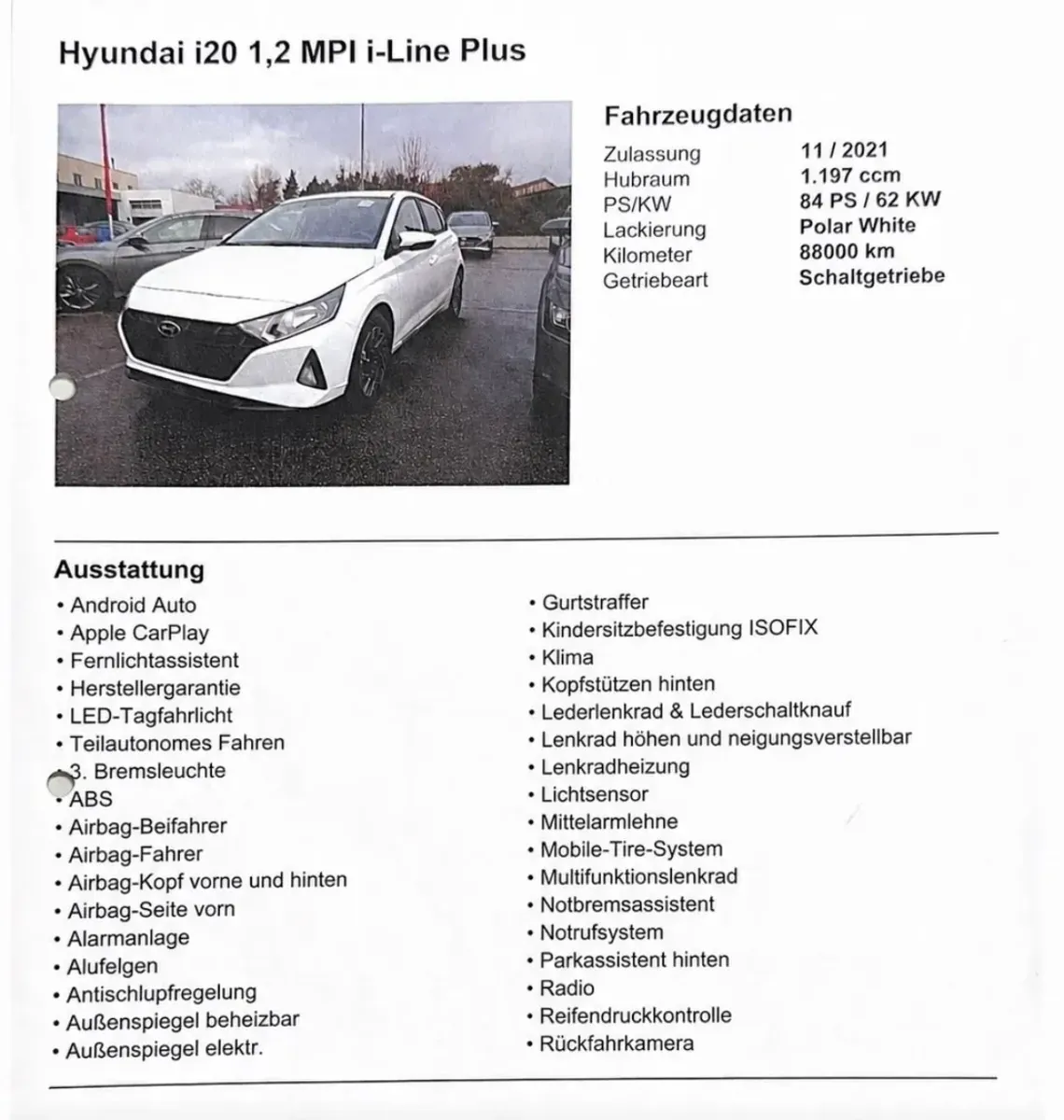 Hyundai I20