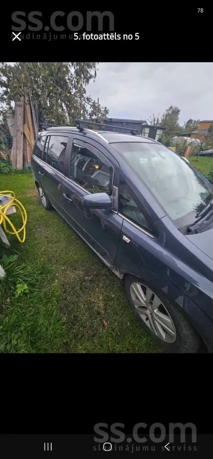 Opel Zafira 2008 photo 5