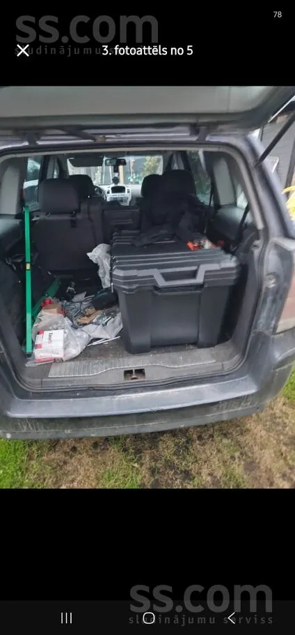 Opel Zafira 2008 photo 3