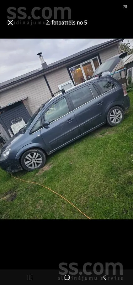 Opel Zafira 2008 photo 2