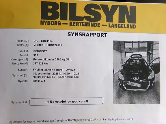 Peugeot 308 2012 photo 2