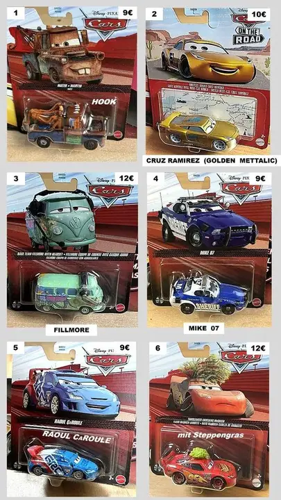 Mattel Disney Pixar Cars