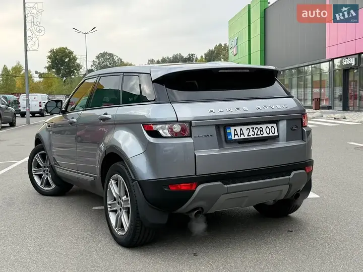 Land Rover Range Rover Evoque 2012 photo 5
