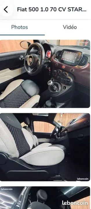Fiat 500 2020 photo 2