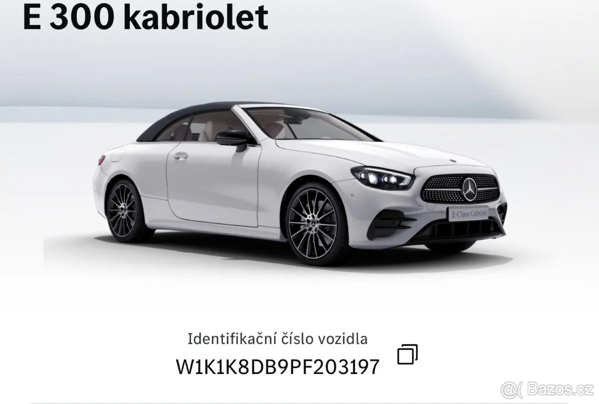 Mercedes-Benz E-Class Cabriolet 2023 photo 4