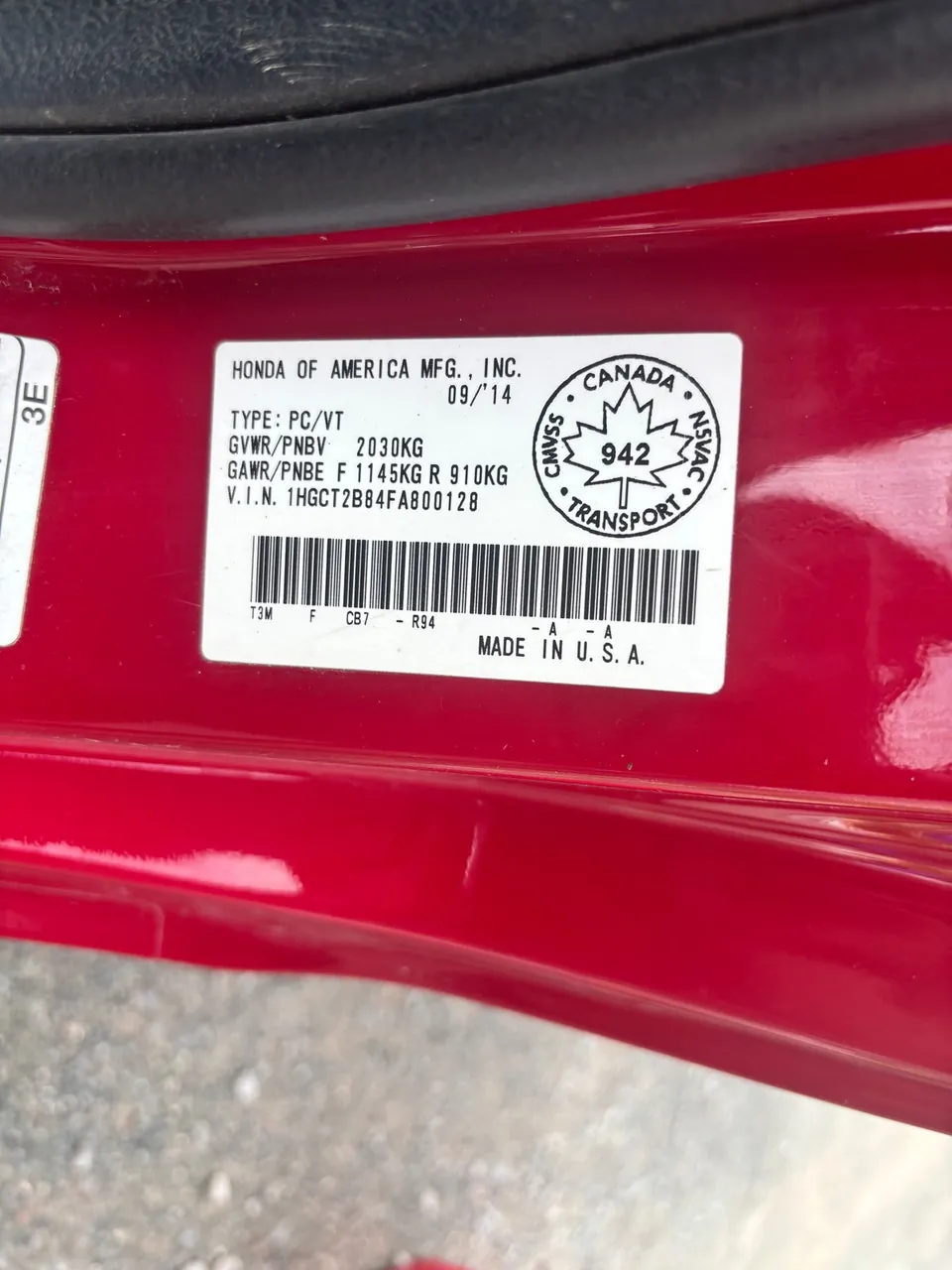 Honda Accord 2015 photo 2