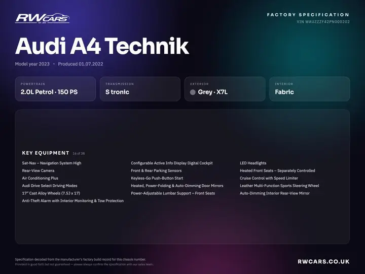 Audi A4 2022 photo 5