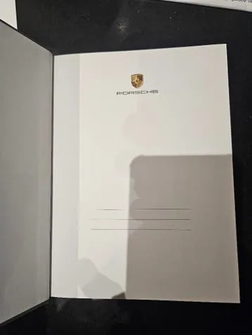 Porsche Notitieboek