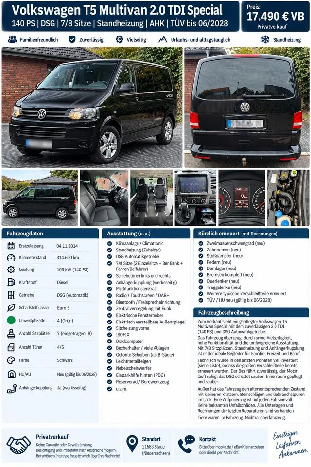 Volkswagen T5 Multivan