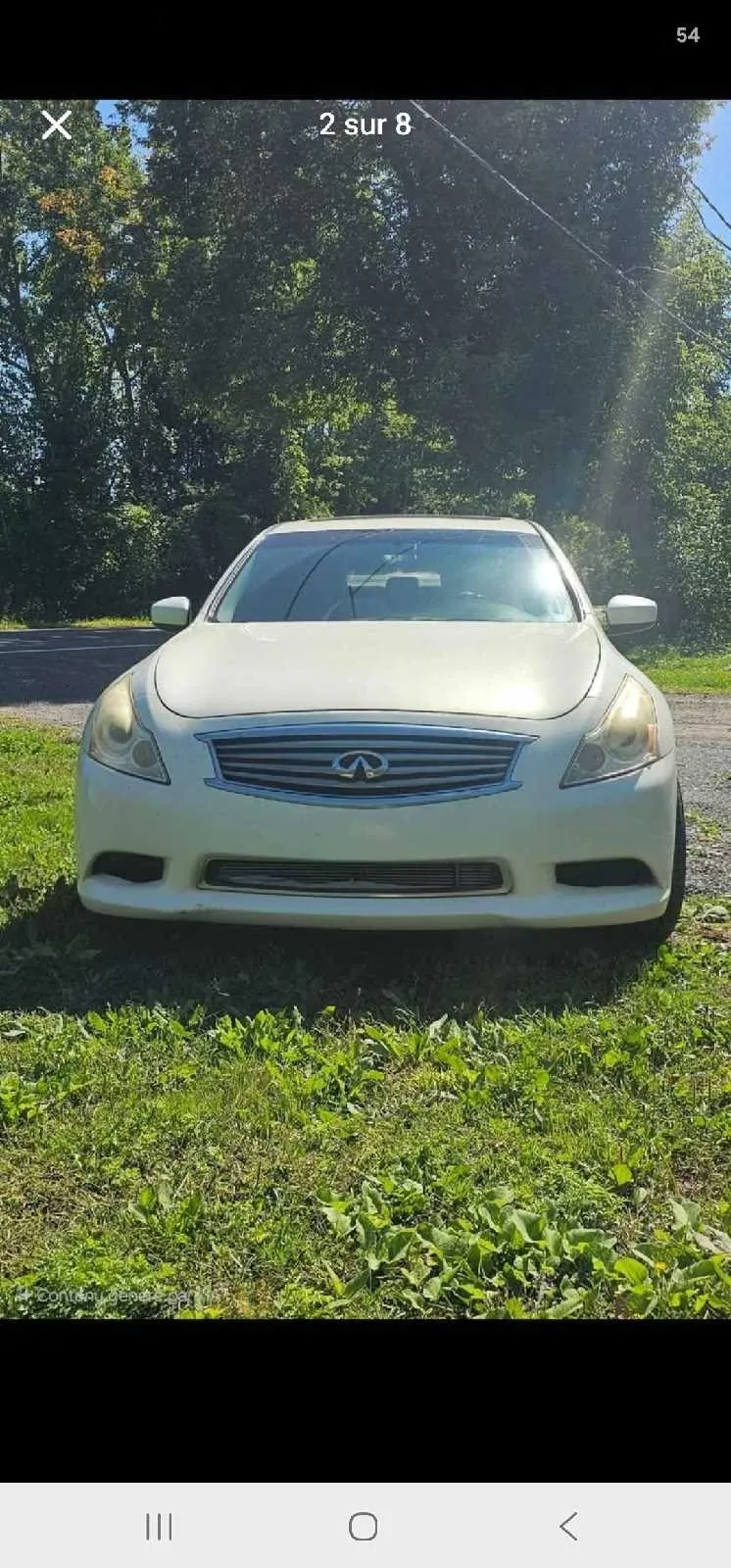 Infiniti G37X 2012 photo 2
